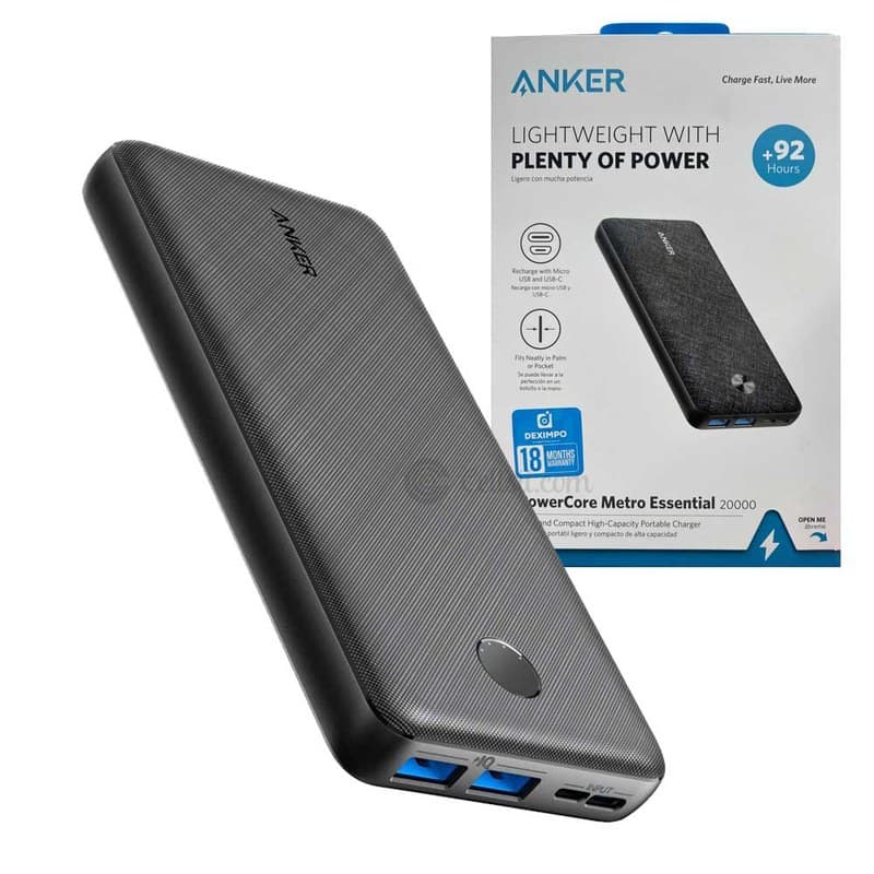 Anker PowerCore 20000mAh Power Bank