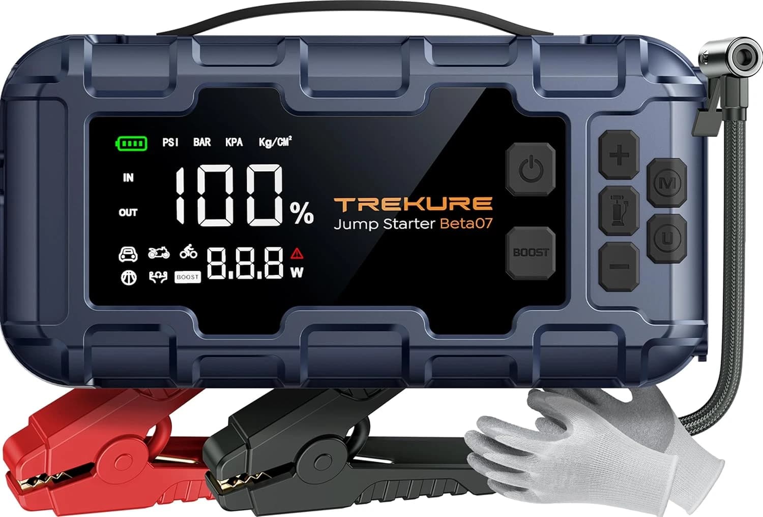 Car Jump Starter Power Bank 20000mAh